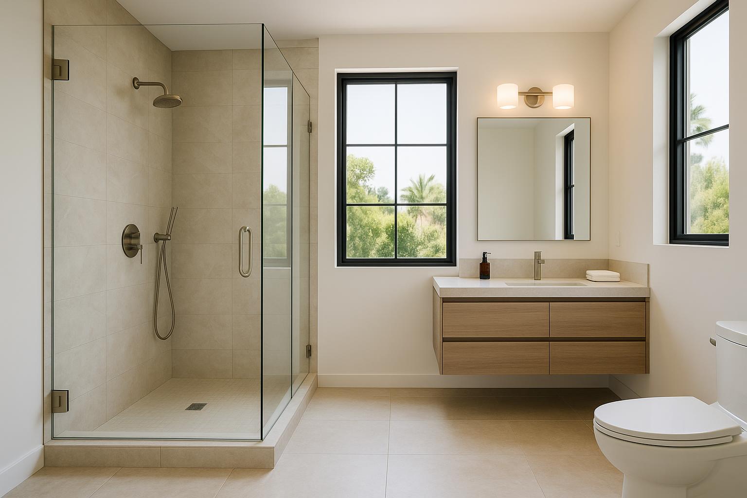 Bathroom Remodeling service by Quarry Stone Construction
